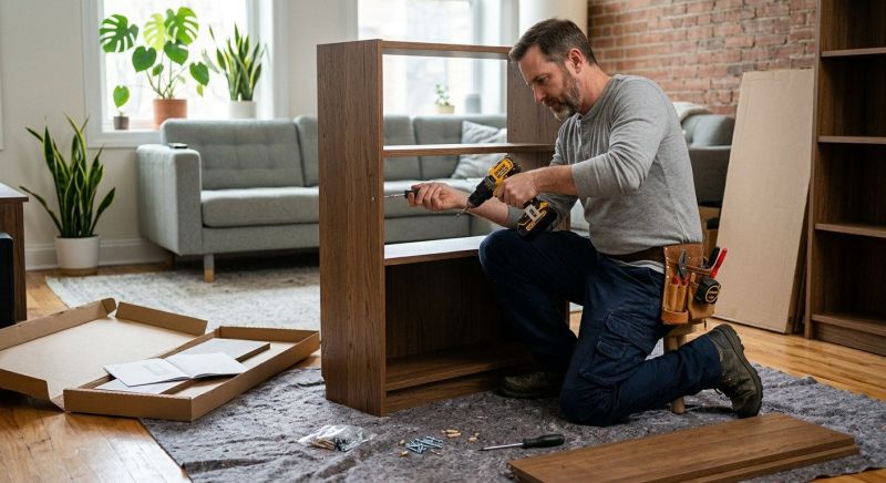 Bookshelf Assembly in Kansas City, KS