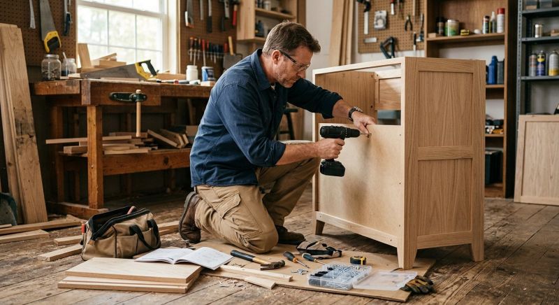 Cabinet Assembly in Overland Park, KS