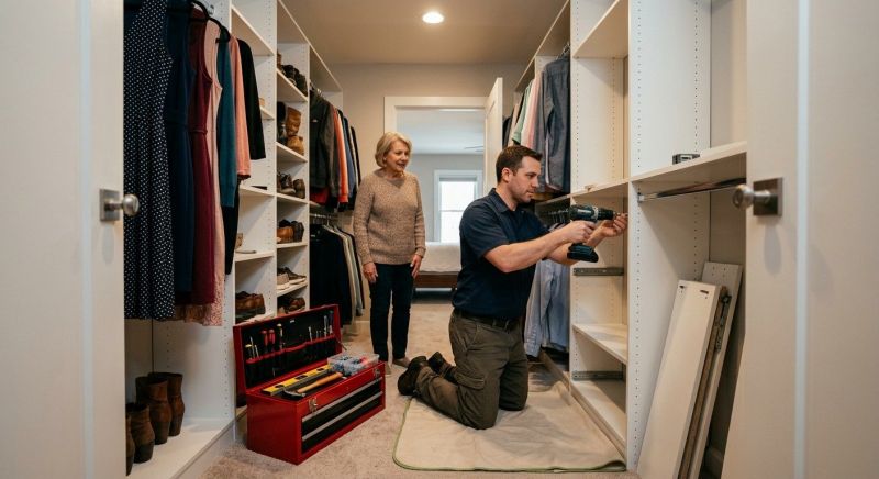 Closet Repair in Conroe, TX