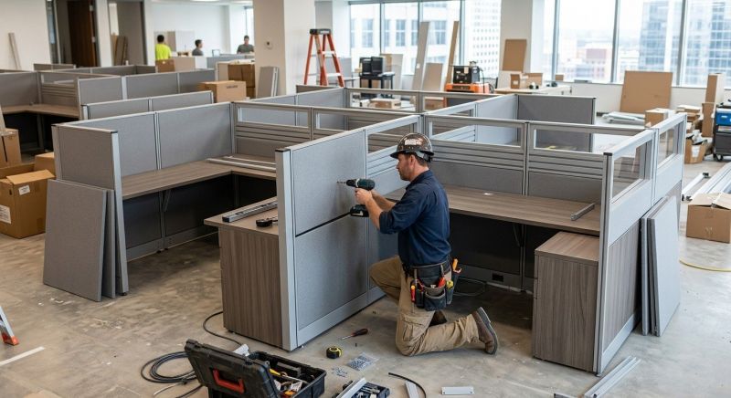 Cubicle Installation in Kansas City, KS