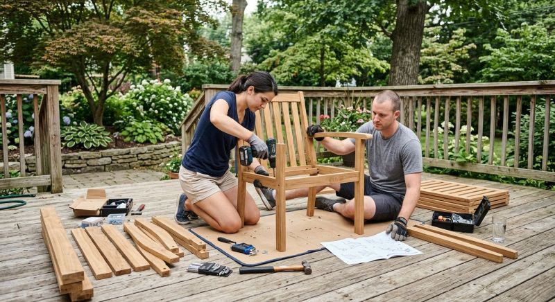 Deck Chair Assembly in Littleton, CO