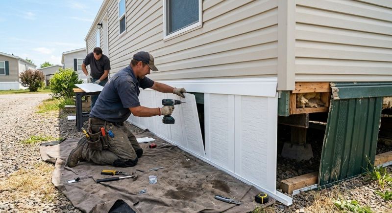 Deck Skirting Installation in Kansas City, KS