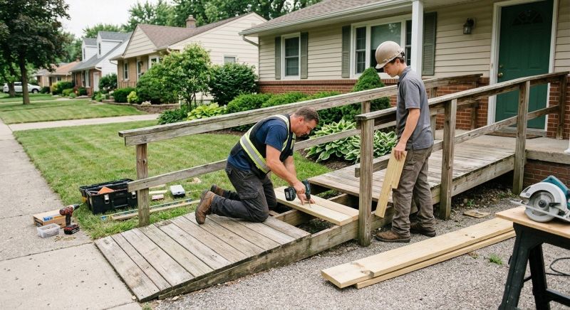 Disability Ramp Repair in Conroe, TX