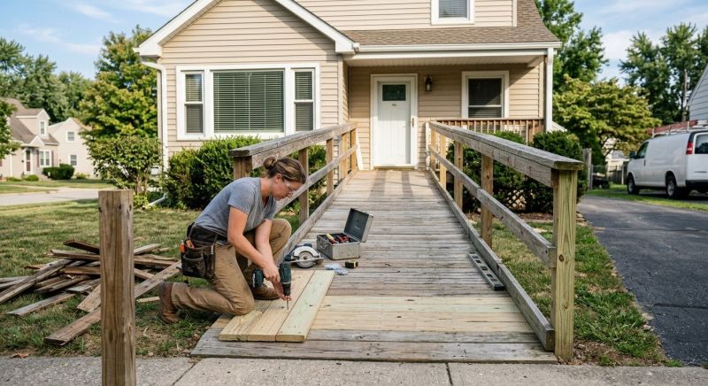 Disability Ramp Repair in Conroe, TX