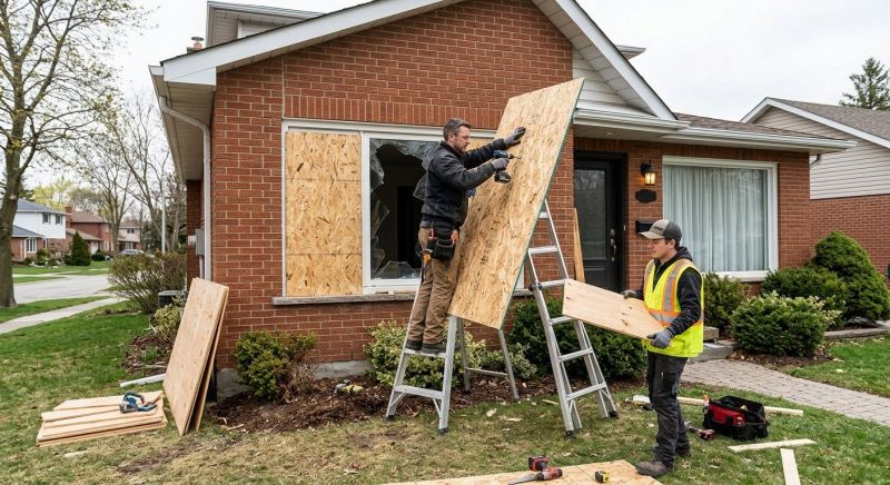 Emergency Board Up Service in Kansas City, KS