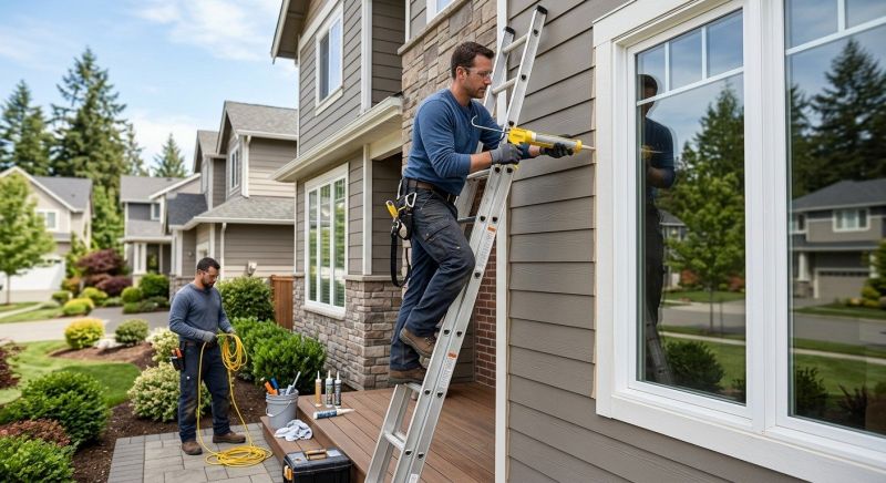 Exterior Caulking in Conroe, TX