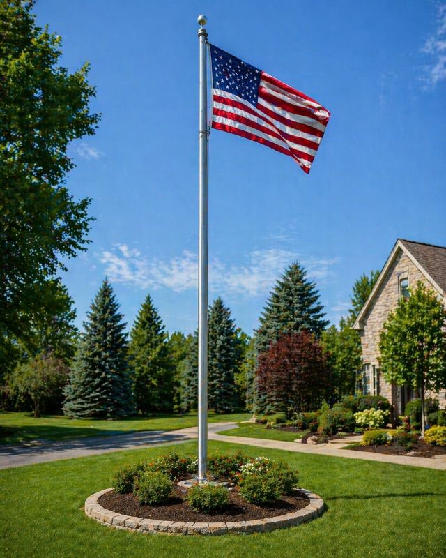 Flagpole Installation in Kansas City, KS