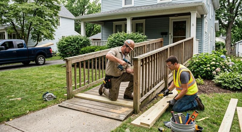 Handicap Ramp Repair in Kansas City, KS
