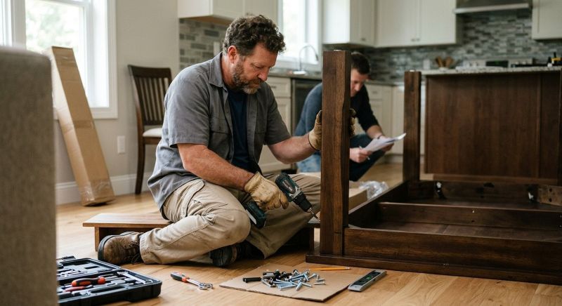 Kitchen Table Assembly in Denver, CO