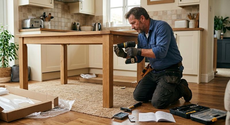 Kitchen Table Assembly in Olathe, KS
