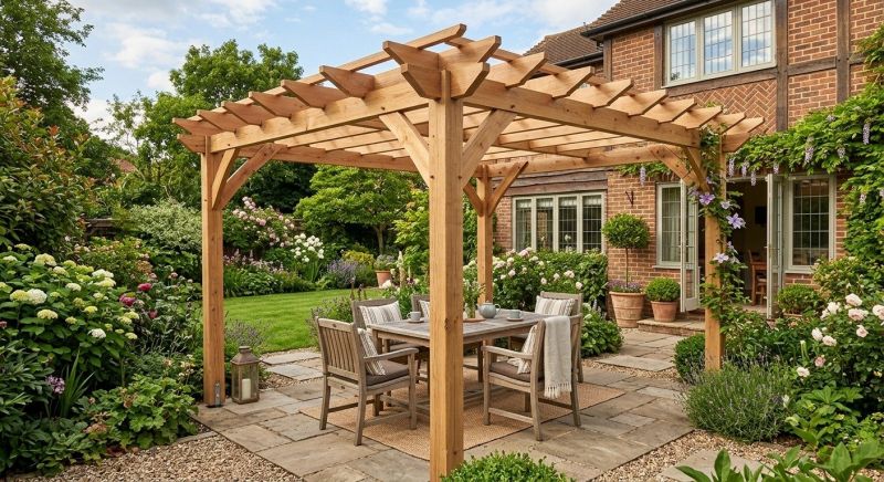 Pergola Kit Installation in Conroe, TX