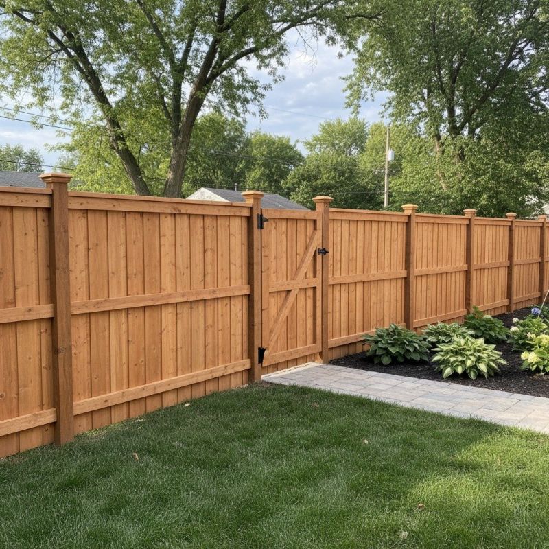 Privacy Fence Construction in Kenosha, WI