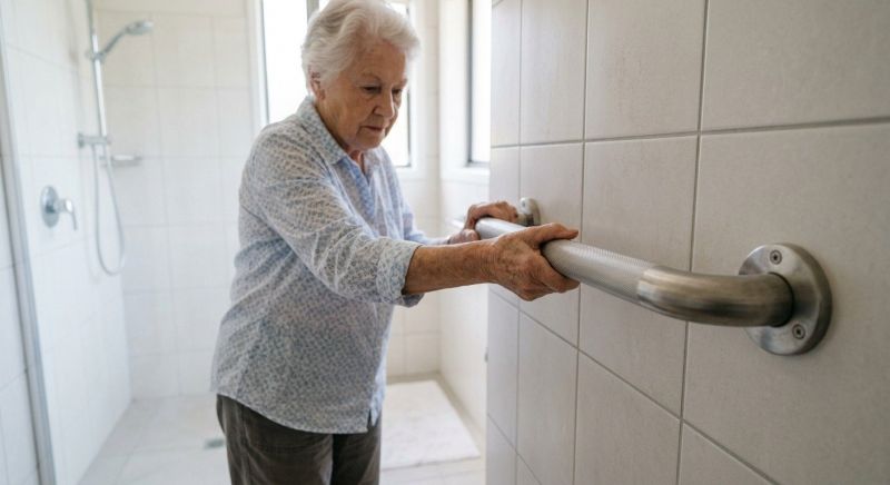Senior Handrail Installation in Kansas City, KS