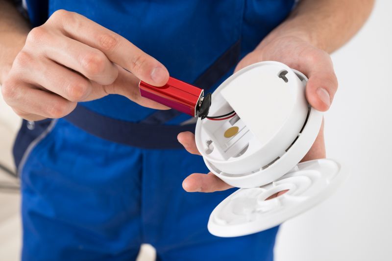 Smoke Alarm Battery Replacement in Conroe, TX