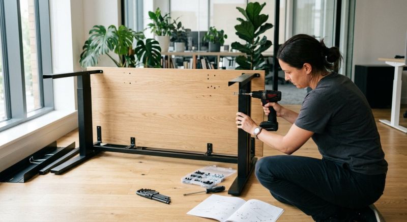 Standing Desk Assembly in Littleton, CO