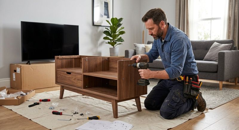 Tv Stand Assembly in Olathe, KS