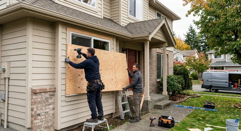 Window Boarding Service in Kansas City, KS