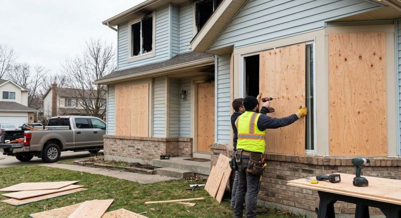 Window Boarding Service in Kansas City, KS