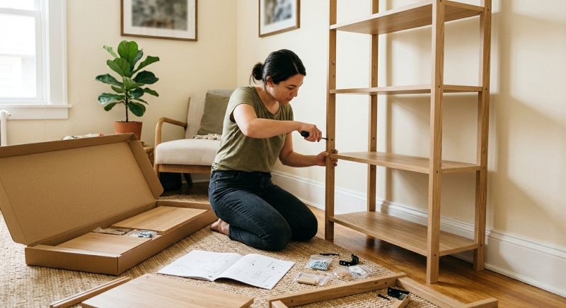 Bookcase Assembly in Olathe, KS