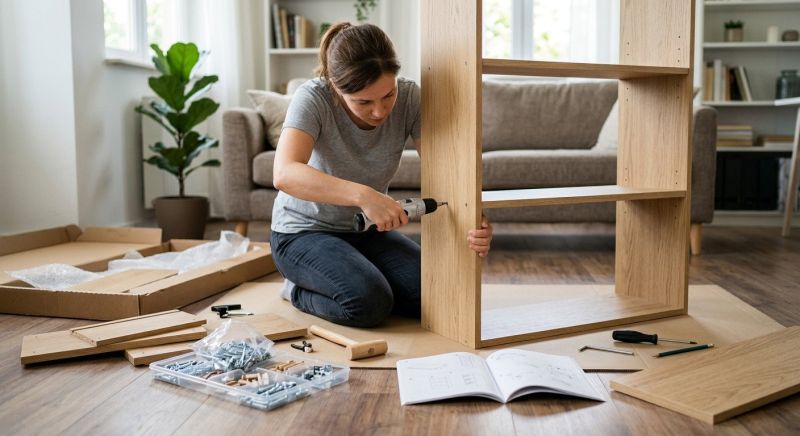 Bookcase Assembly in Kansas City, KS