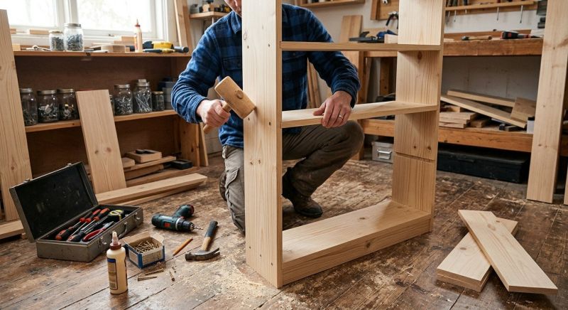 Bookshelf Assembly in Olathe, KS