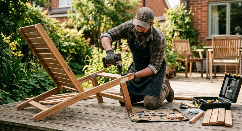Deck Chair Assembly in Overland Park, KS