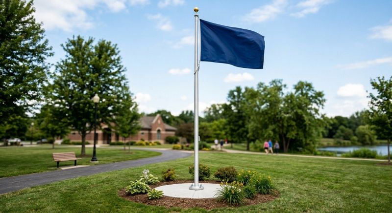 Flagpole Installation in Kansas City, KS