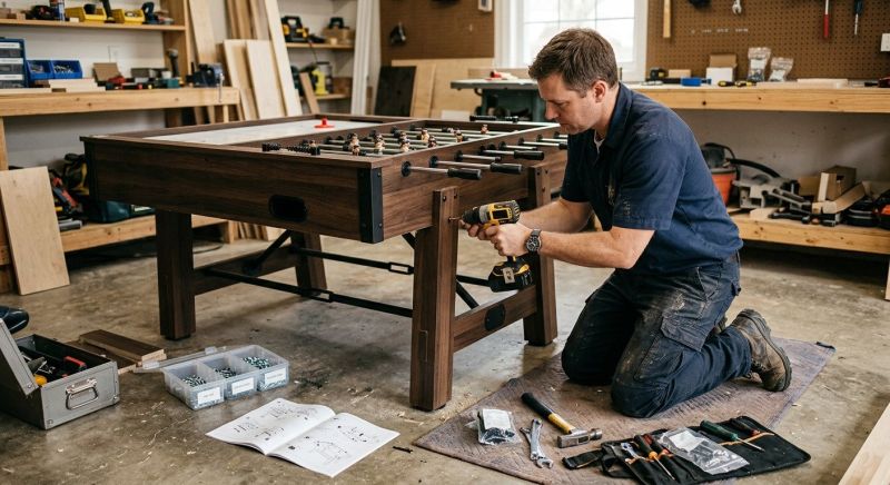 Game Table Assembly in Denver, CO