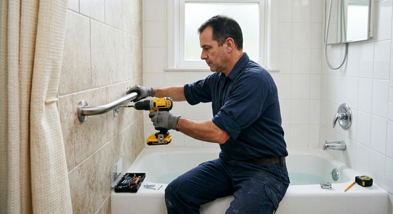 Grab Bar Installation in Conroe, TX