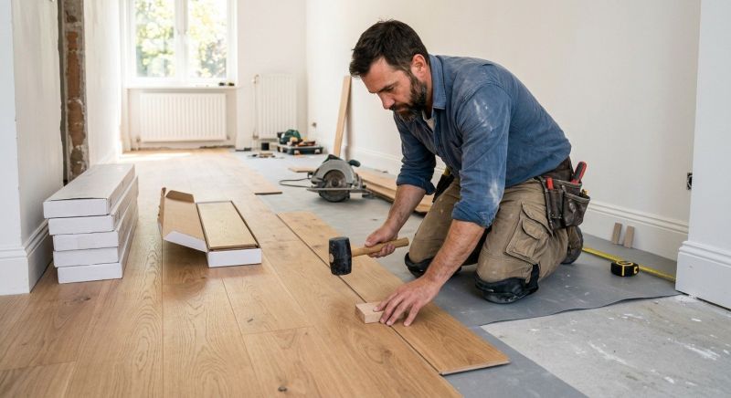 Handyman Floor Repair in Kansas City, KS
