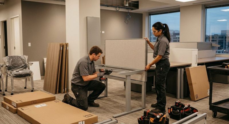 Office Desk Assembly in Littleton, CO