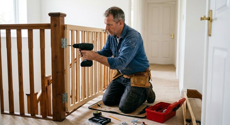 Stair Gate Assembly in Olathe, KS
