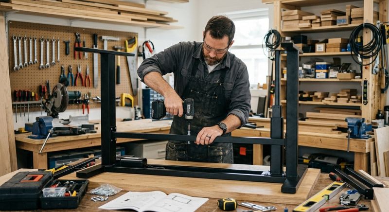 Standing Desk Assembly in Overland Park, KS