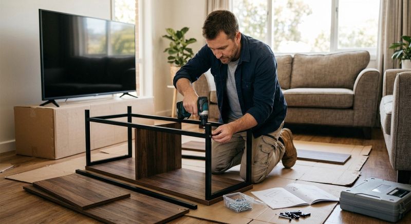 Tv Cabinet Assembly in Littleton, CO