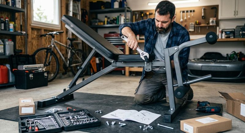 Weight Bench Assembly in Littleton, CO